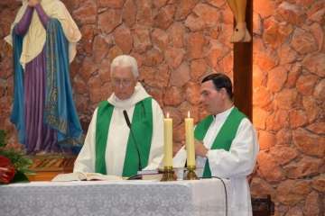 Misa y procesión del Sagrado Corazón de Jesús en La Garita (Foto Francisco Javier Santana)